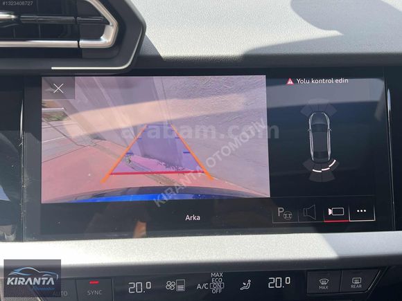 KIRANTA 2025 AUDİ A3 1.5 ADVANCED CAM TAVAN PARLAMENT MAVİ