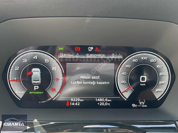 KIRANTA 2025 AUDİ A3 1.5 ADVANCED CAM TAVAN PARLAMENT MAVİ