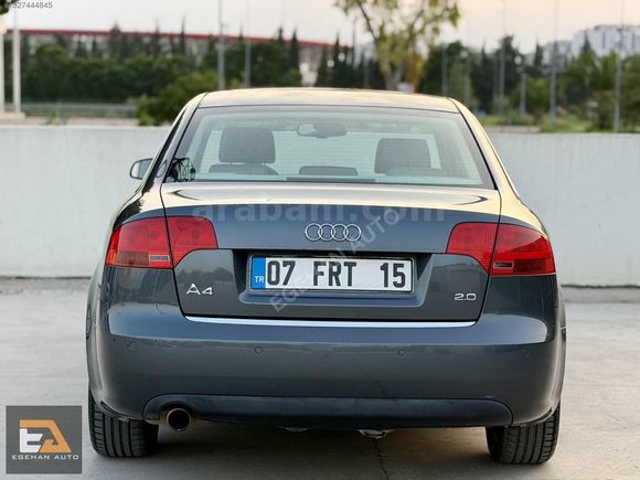 2006 AUDİ A4 EMSALSİZ TEMİZLİK OTOMATİK VİTES TEK PARÇA BOYALI