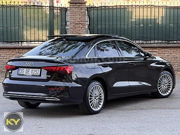 2021 -CAM TAVAN - DEĞİŞENSİZ- 130 BIN KM -AUDİ A3 SEDAN ADVANCED