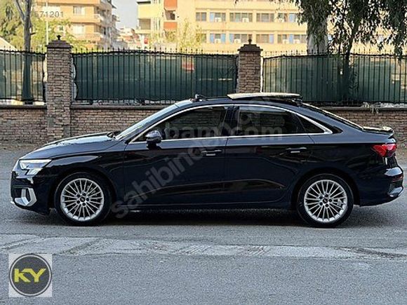 2021 -CAM TAVAN - DEĞİŞENSİZ- 130 BIN KM -AUDİ A3 SEDAN ADVANCED