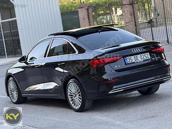 2021 -CAM TAVAN - DEĞİŞENSİZ- 130 BIN KM -AUDİ A3 SEDAN ADVANCED