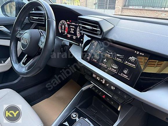 2021 -CAM TAVAN - DEĞİŞENSİZ- 130 BIN KM -AUDİ A3 SEDAN ADVANCED