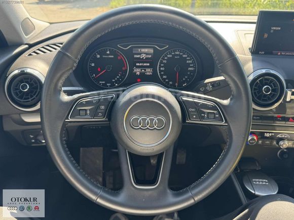 2018 AUDİ A3 HB 1.6 TDİ 116 HP DYNAMIC MANUEL HATASIZ