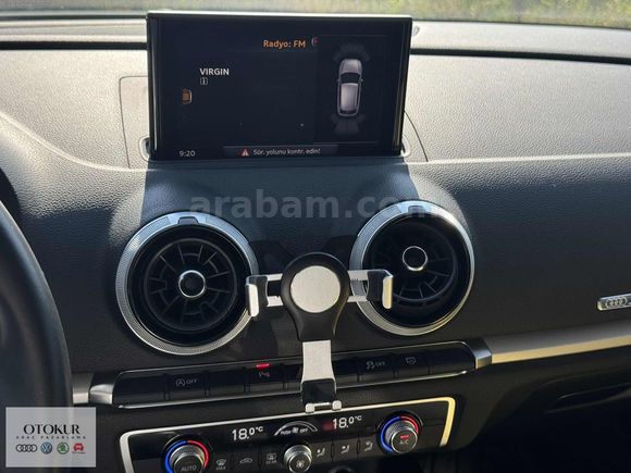 2018 AUDİ A3 HB 1.6 TDİ 116 HP DYNAMIC MANUEL HATASIZ