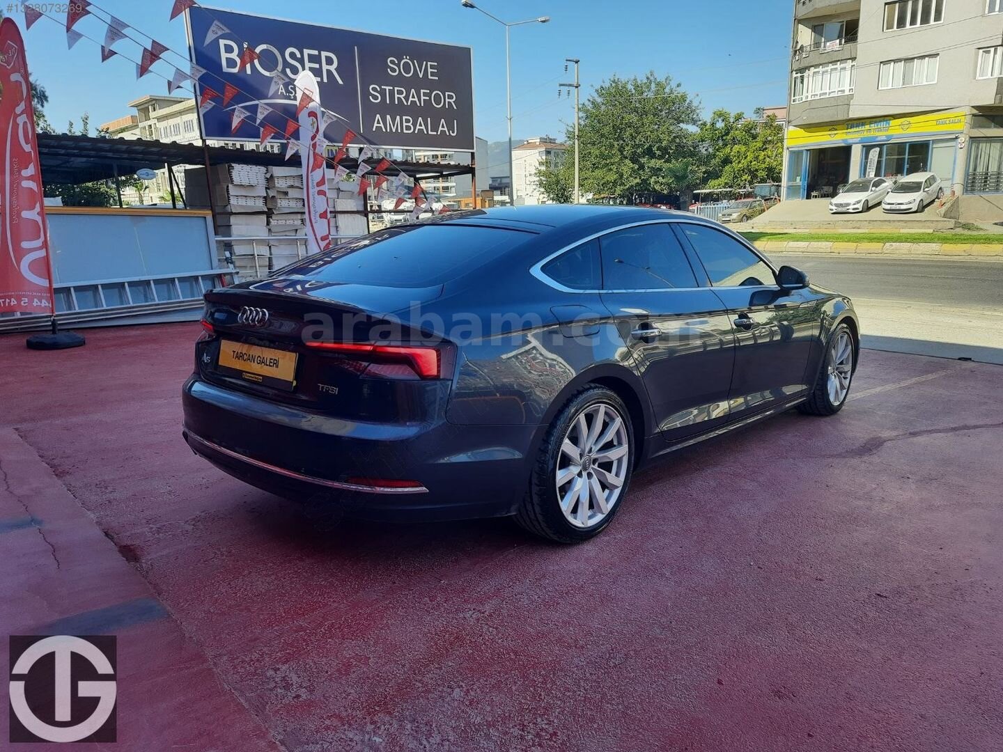 Galeriden Audi A5 Sportback 1.4 TFSI Design 2017 Model İzmir 307.000 km Gri 4