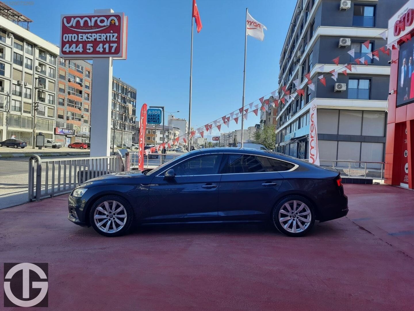 Galeriden Audi A5 Sportback 1.4 TFSI Design 2017 Model İzmir 307.000 km Gri 6