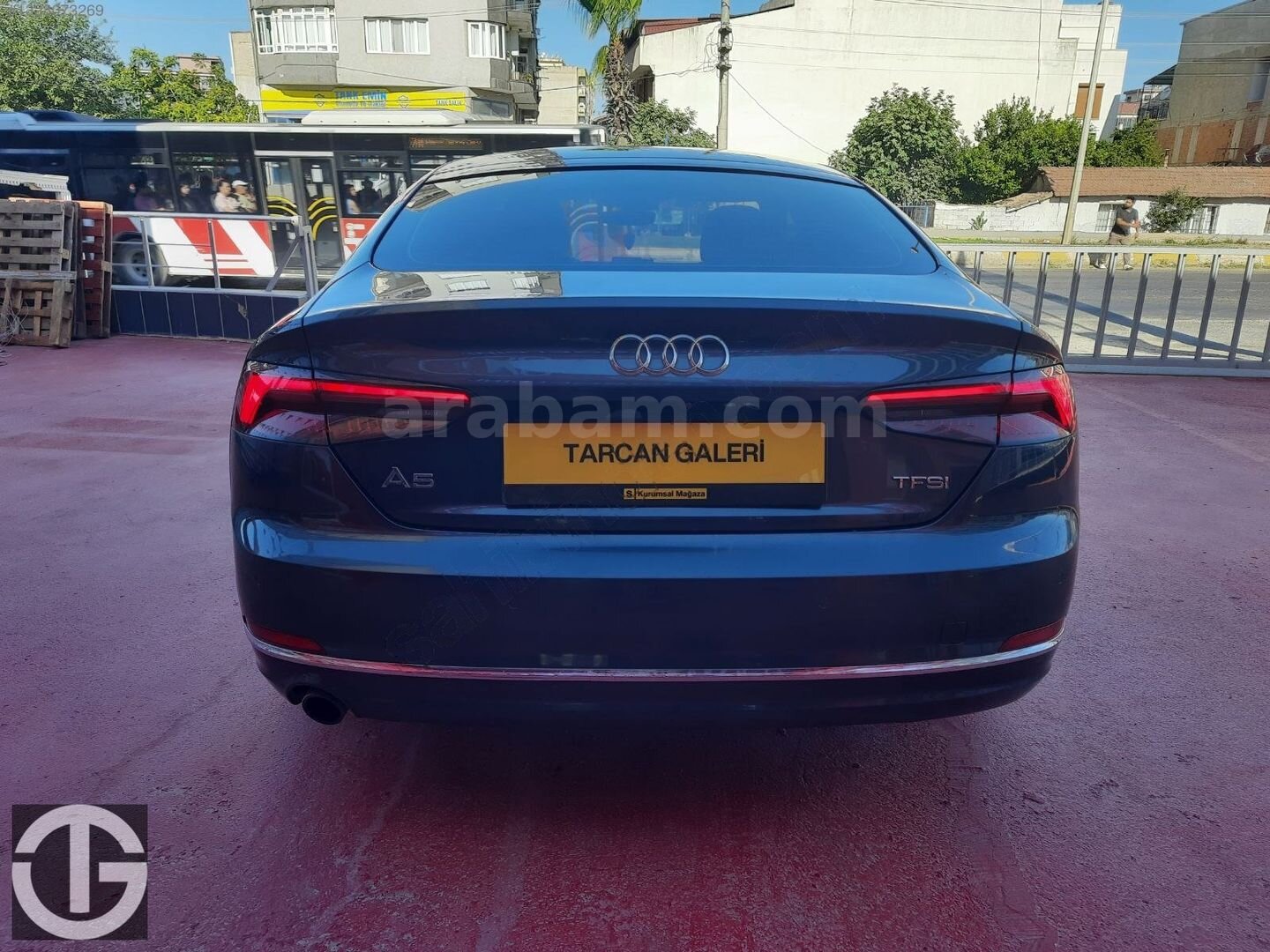 Galeriden Audi A5 Sportback 1.4 TFSI Design 2017 Model İzmir 307.000 km Gri 5