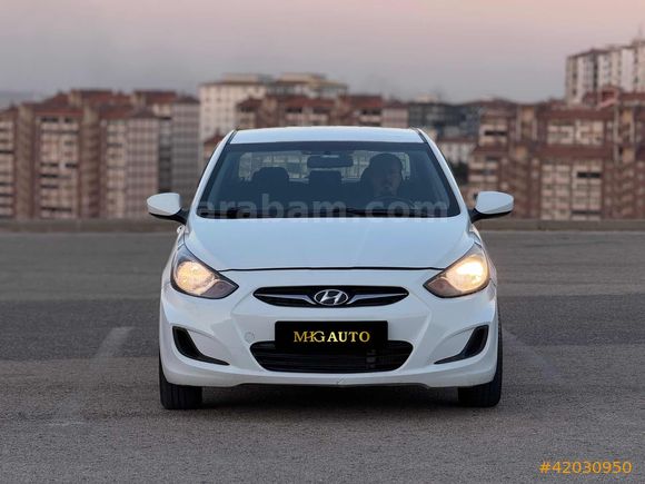 MHG AUTO'DAN HYUNDAİ ACCENT BLUE 1.6 CRDİ KUSURSUZ