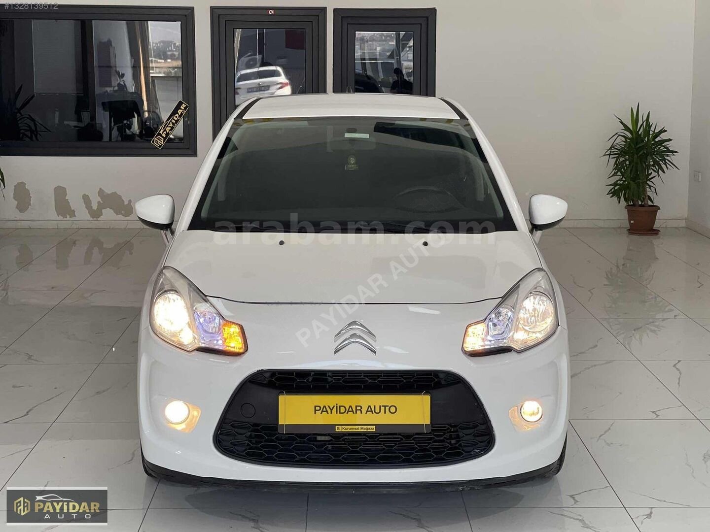 Galeriden Citroen C3 1.4 VTi Confort 2011 Model Gaziantep 180.000 km Beyaz 2