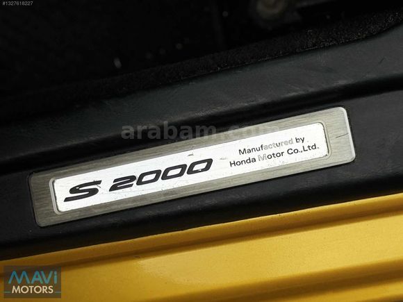 HONDA S2000 KUSURSUZ SARI