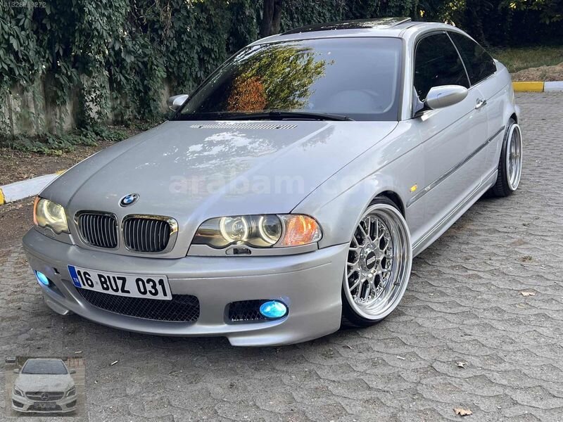 Galeriden BMW 3 Serisi 318Ci 2001 Model Bursa 300.000 km Gri