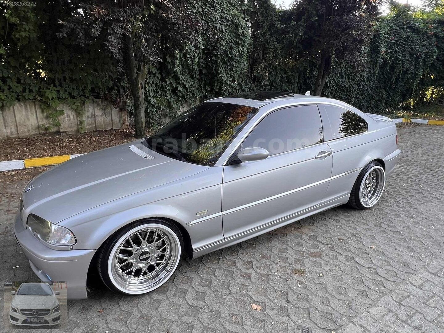 Galeriden BMW 3 Serisi 318Ci 2001 Model Bursa 300.000 km Gri 5