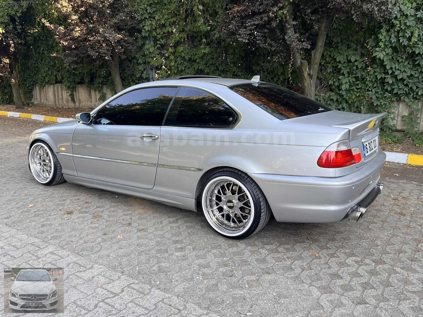 Galeriden BMW 3 Serisi 318Ci 2001 Model Bursa 300.000 km Gri 7