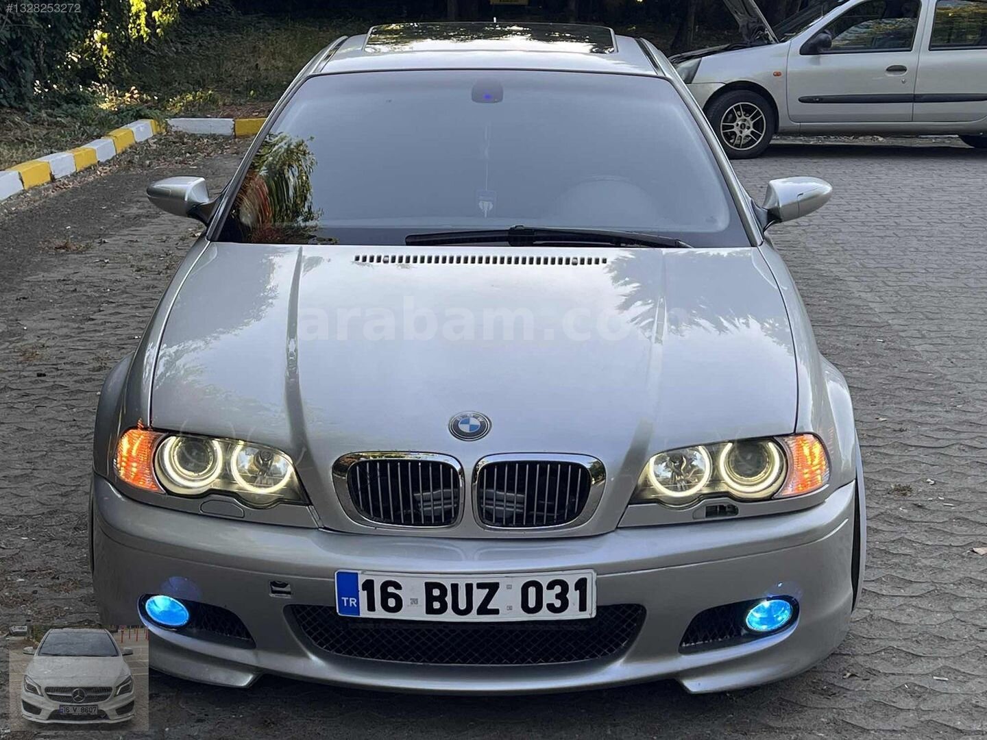 Galeriden BMW 3 Serisi 318Ci 2001 Model Bursa 300.000 km Gri 3