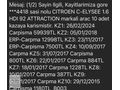 C-ELYSEE/2015 MODEL/255.000km/ÇOK TEMİZ/K.KARTA 12TAKSİT