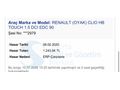 2019 model _RENAULT CLİO_ 1.5DCİ - TOUCH - 90HP + BAKIMLI