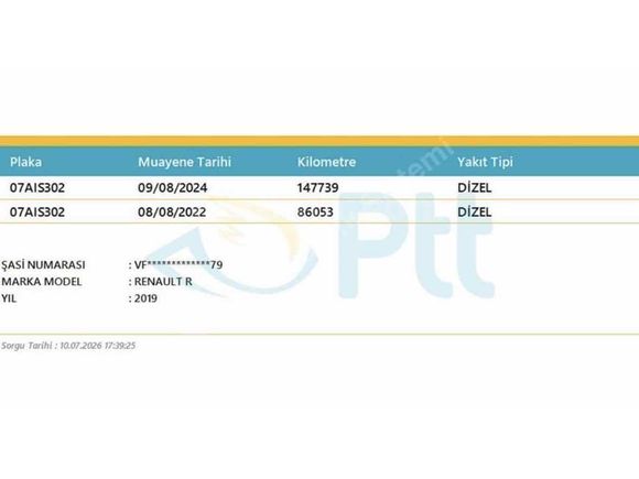 2019 model _RENAULT CLİO_ 1.5DCİ - TOUCH - 90HP + BAKIMLI