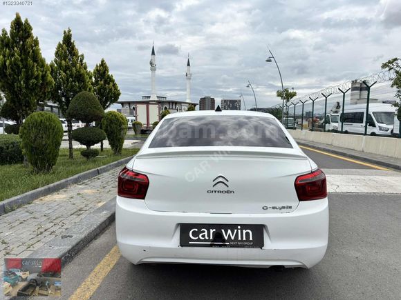CAR WİN'den 2017 CİTROEN ELYSEE 1.6 HDİ HATASIZ BAKIMLI