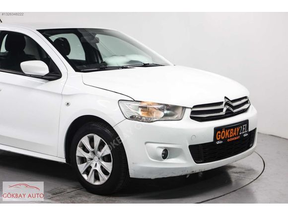 "GÖKBAY'dan Citroen C-Elysee 1.6 HDI Attraction 'TAKAS OLUR'"