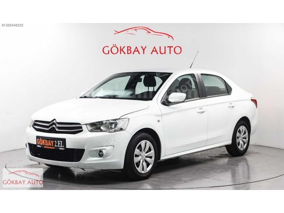 "GÖKBAY'dan Citroen C-Elysee 1.6 HDI Attraction 'TAKAS OLUR'"