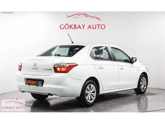 "GÖKBAY'dan Citroen C-Elysee 1.6 HDI Attraction 'TAKAS OLUR'"