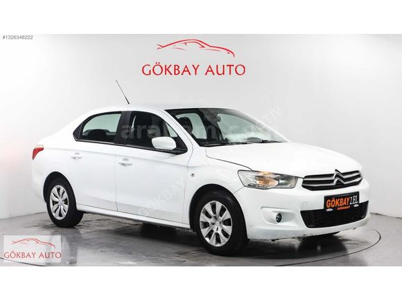 "GÖKBAY'dan Citroen C-Elysee 1.6 HDI Attraction 'TAKAS OLUR'"