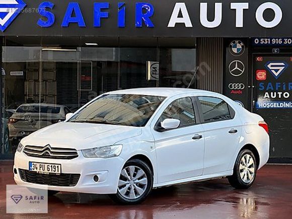 SAFİR AUTO 2016 CİTRÖEN C-ELYSEE 1.6 HDİ ATRACTİON 177 BİN KM..