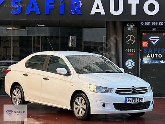SAFİR AUTO 2016 CİTRÖEN C-ELYSEE 1.6 HDİ ATRACTİON 177 BİN KM..