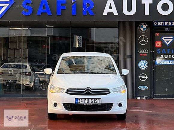 SAFİR AUTO 2016 CİTRÖEN C-ELYSEE 1.6 HDİ ATRACTİON 177 BİN KM..