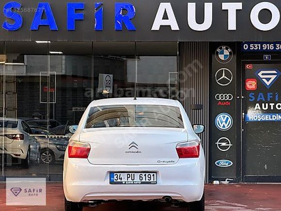 SAFİR AUTO 2016 CİTRÖEN C-ELYSEE 1.6 HDİ ATRACTİON 177 BİN KM..
