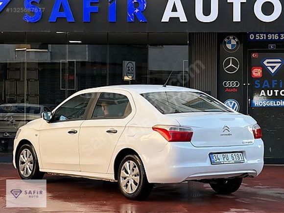 SAFİR AUTO 2016 CİTRÖEN C-ELYSEE 1.6 HDİ ATRACTİON 177 BİN KM..