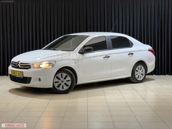 KIRMIZI AUTO'DAN 2o16 CİTROEN C-ELYSEE ATTRACTİON 115.000KM