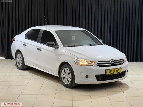 KIRMIZI AUTO'DAN 2o16 CİTROEN C-ELYSEE ATTRACTİON 115.000KM