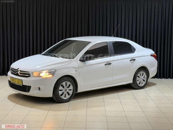 KIRMIZI AUTO'DAN 2o16 CİTROEN C-ELYSEE ATTRACTİON 115.000KM