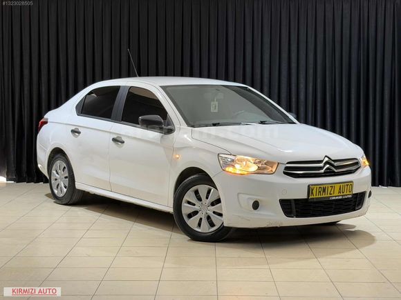 KIRMIZI AUTO'DAN 2o16 CİTROEN C-ELYSEE ATTRACTİON 115.000KM