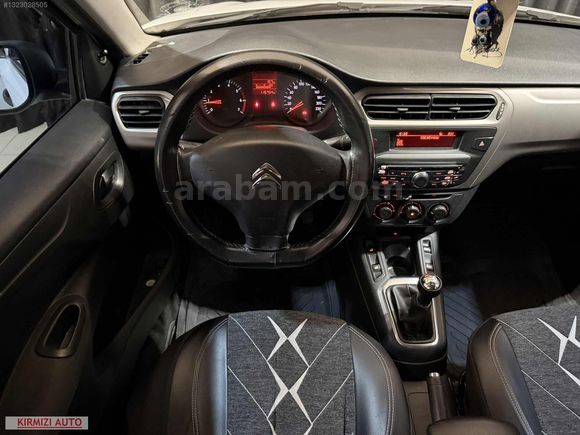 KIRMIZI AUTO'DAN 2o16 CİTROEN C-ELYSEE ATTRACTİON 115.000KM