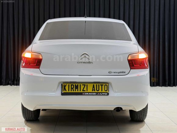 KIRMIZI AUTO'DAN 2o16 CİTROEN C-ELYSEE ATTRACTİON 115.000KM