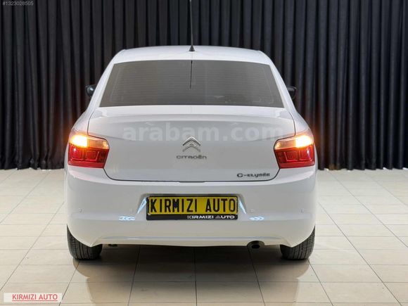 KIRMIZI AUTO'DAN 2o16 CİTROEN C-ELYSEE ATTRACTİON 115.000KM