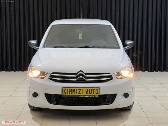 KIRMIZI AUTO'DAN 2o16 CİTROEN C-ELYSEE ATTRACTİON 115.000KM