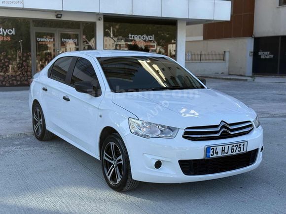 2017 ÇIKIŞLI CİTROEN C-ELYSEE 184.000KM NADİR BULUNUR TERTEMİZ