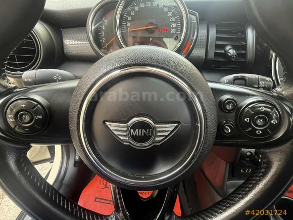 2017 COOPER 1.5 D PEPPER CAM TAVAN LED XENON 165 BİN KMDE K.KART
