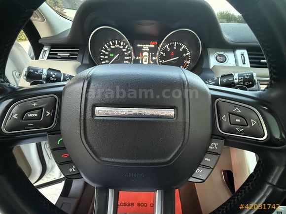 2014 RANGE ROVER EVOQUE ISITMA CAM TAVAN MERİDİAN 20 JANT K.KART