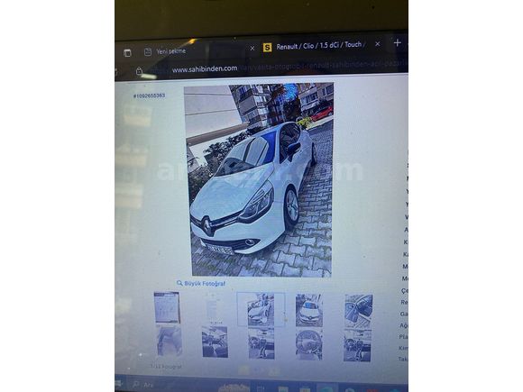 Sahibinden Renault Clio 1.5 dCi Touch 2016 Model İstanbul