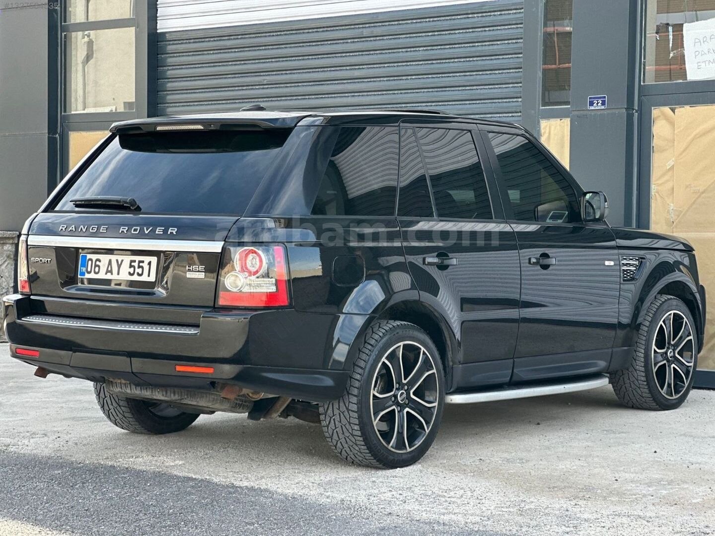 Galeriden Land Rover Range Sport 3.0 SDV6 Black 2012 Model Adana 245.000 km Siyah 7