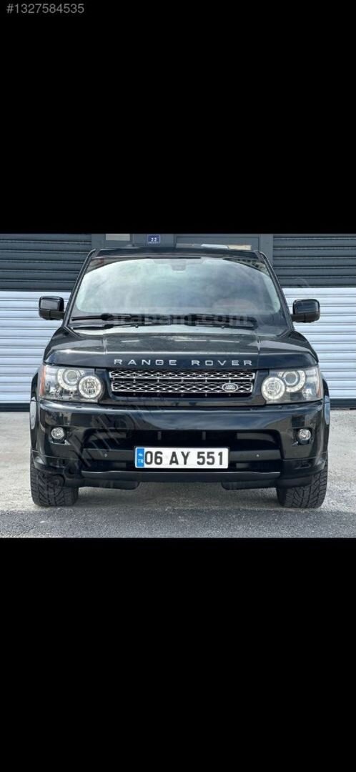 Galeriden Land Rover Range Sport 3.0 SDV6 Black 2012 Model Adana 245.000 km Siyah 2