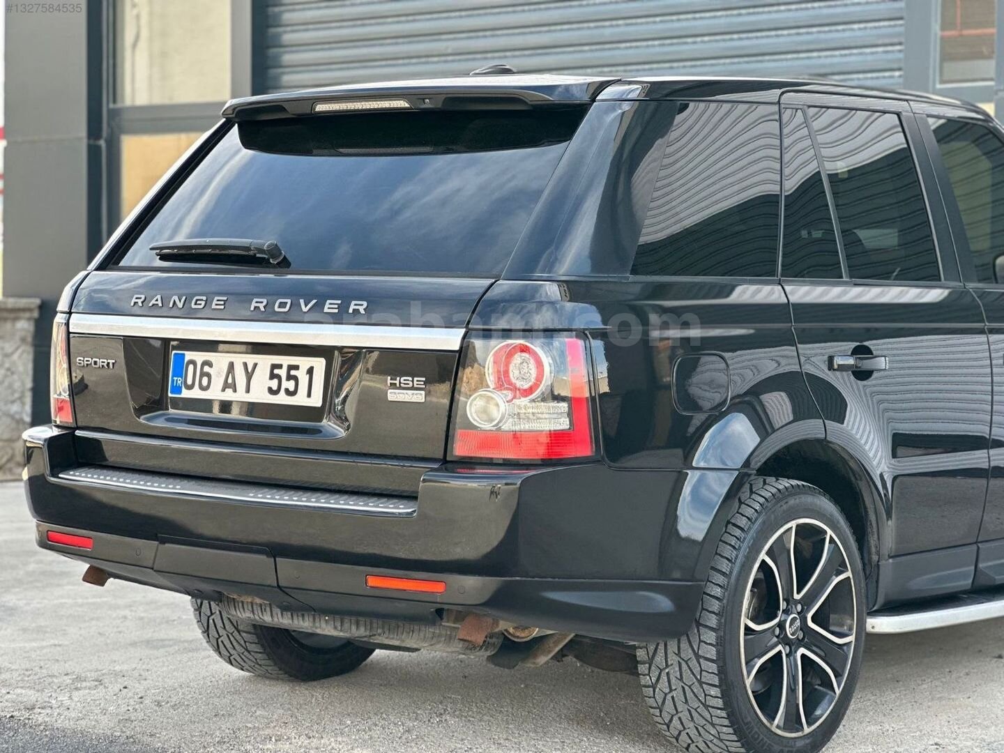 Galeriden Land Rover Range Sport 3.0 SDV6 Black 2012 Model Adana 245.000 km Siyah 5
