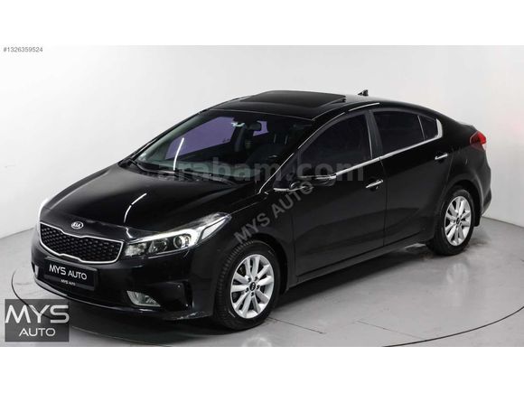 MYS AUTO'DAN 2017 KİA CERATO 1.6 CRDİ OTOMATİK C.PLUS SUNROOF