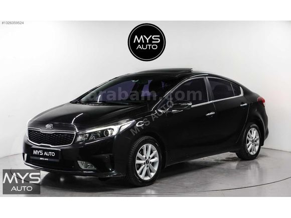 MYS AUTO'DAN 2017 KİA CERATO 1.6 CRDİ OTOMATİK C.PLUS SUNROOF
