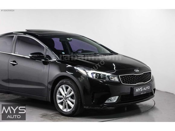 MYS AUTO'DAN 2017 KİA CERATO 1.6 CRDİ OTOMATİK C.PLUS SUNROOF